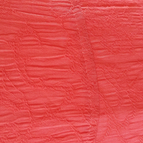 Karin Stevens Empire Waist Side Vent Maxi Dress 6 Peachy Pink Coral - Picture 7 of 15